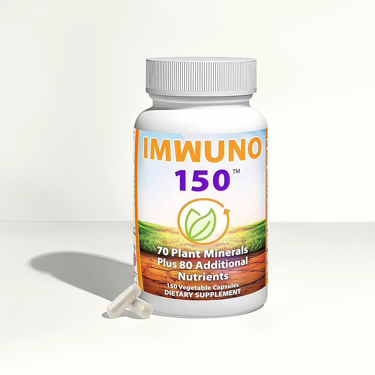 Imwuno 150 Immune Support Supplement Multivitamin 150 Capsules