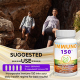 Imwuno 150 Immune Support Supplement Multivitamin 150 Capsules