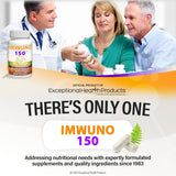 Imwuno 150 Immune Support Supplement Multivitamin 150 Capsules